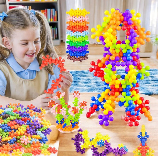 Bloques de Construcción Coloridos para Niños 200 piezas