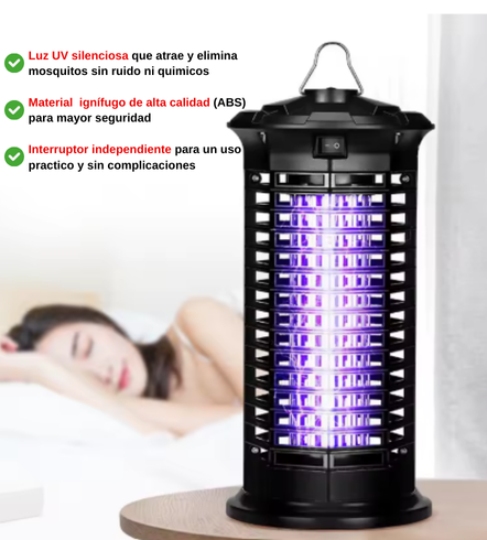 Lampara Portátil Para Exterminar Mosquitos Moscas Insectos